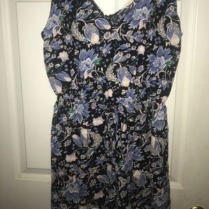 paisley v neck romper